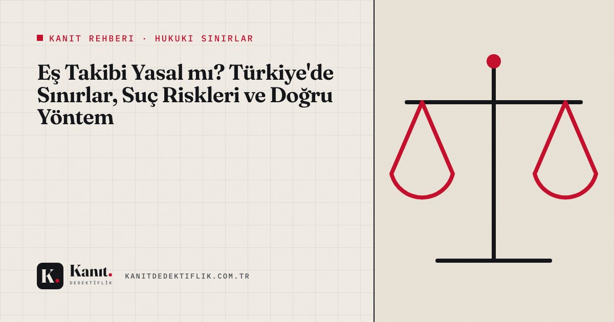 Eş Takibi Yasal mı? Türkiye'de Sınırlar, Suç Riskleri ve Doğru Yöntem